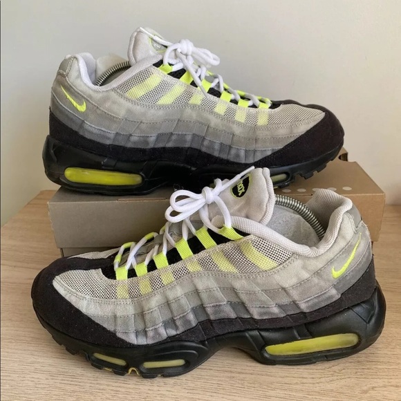 RARE 🔥Nike Air Max 95 OG Neon 2009 - Men Sz 14 - Picture 1 of 13